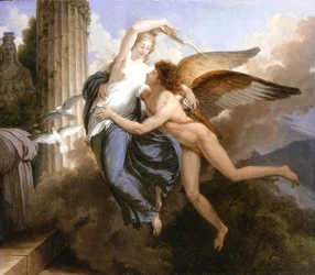 Die Wiedervereinigung von Amor und Psyche, 1789-1792